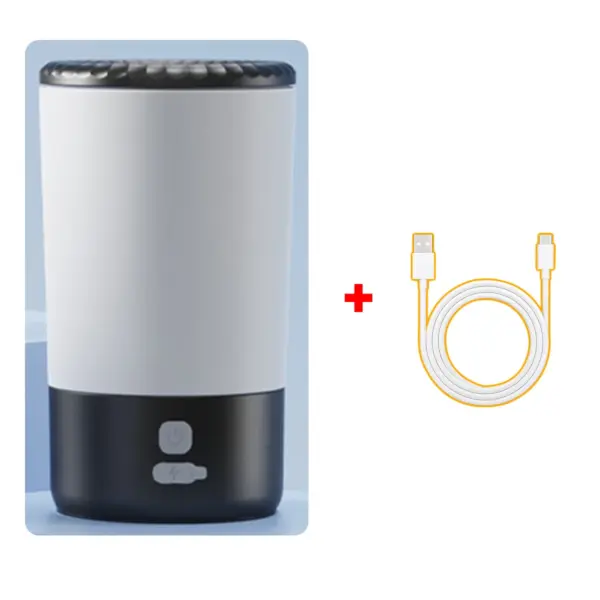 寵物電動洗腳杯推薦：一鍵自動清洗、360度柔軟矽膠 (USB充電款)