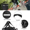 Bicycle Front Basket Bike Small Pet Dog Carry Pouch 2in1 Detachable MTB Cycling Handlebar Tube Hanging Fold Baggage Bag 5KG Load